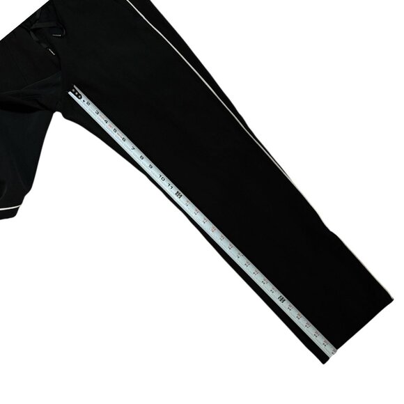 Lululemon Size 4 Athletica Womens the Right track silk feel pants black White - Picture 9 of 11